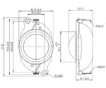 OX32SC00-08 PEERLESS BY TYMPHANY 1¼" TETORON DOME TWEETER OPEN - Image 4