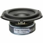 Peerless by Tymphany 830946 6-1/2" Paper Cone Woofer Speaker 4 Ohm