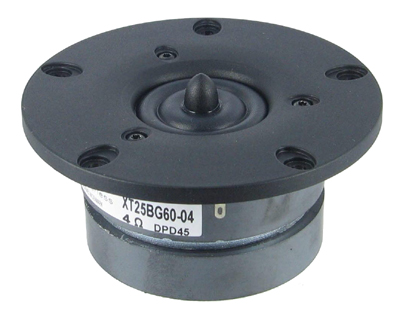 Peerless by Tymphany XT25BG60-04 1" Dual Ring Radiator Tweeter